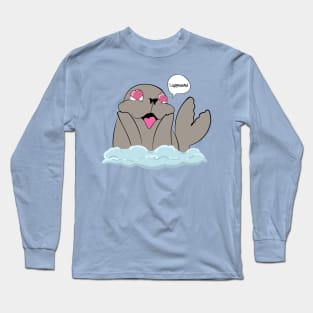 Cute Ocean Seal of Approval Long Sleeve T-Shirt